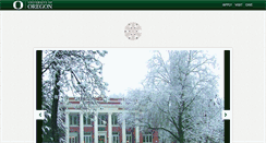 Desktop Screenshot of holiday.uoregon.edu