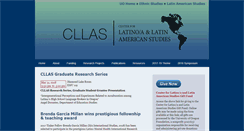 Desktop Screenshot of cllas.uoregon.edu