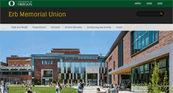 Desktop Screenshot of emu.uoregon.edu