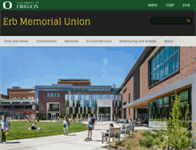 Tablet Screenshot of emu.uoregon.edu