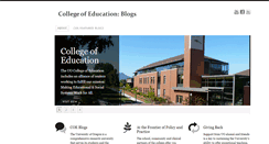 Desktop Screenshot of coe.uoregon.edu
