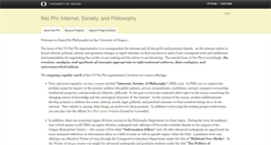 Desktop Screenshot of netphi.uoregon.edu