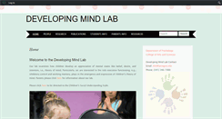 Desktop Screenshot of developingmind.uoregon.edu