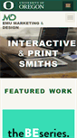 Mobile Screenshot of emumarketing.uoregon.edu
