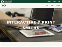 Tablet Screenshot of emumarketing.uoregon.edu