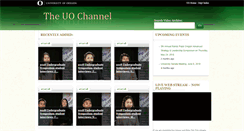 Desktop Screenshot of media.uoregon.edu