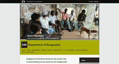 Desktop Screenshot of geography.uoregon.edu