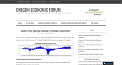 Desktop Screenshot of econforum.uoregon.edu