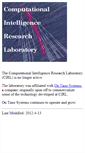 Mobile Screenshot of cirl.uoregon.edu