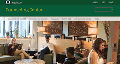 Desktop Screenshot of counseling.uoregon.edu