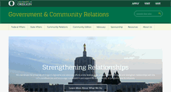 Desktop Screenshot of gcr.uoregon.edu