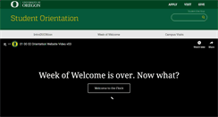 Desktop Screenshot of orientation.uoregon.edu