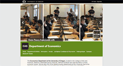 Desktop Screenshot of economics.uoregon.edu