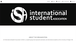 Desktop Screenshot of isa.uoregon.edu
